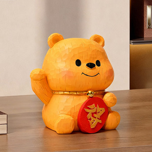 Top Rhyme Little Bear Resin Figurine DY2283 Housewarming Decoration Artistic Craft Gift - Product Image 4