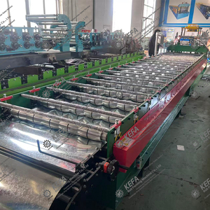 <span class=keywords><strong>Machine</strong></span> de formage de tuiles de toiture vernissées, <span class=keywords><strong>machine</strong></span> à rouleaux à froid pour tôles vernissées en arc, <span class=keywords><strong>machine</strong></span> de formage de tuiles métalliques vernissées - Product Image 3