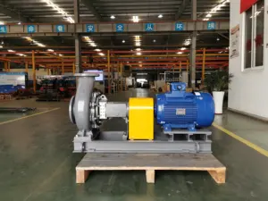 Pompe centrifuge horizontale à aspiration d'extrémité GSD pour l'alimentation en eau industrielle, montage Horizontal Vertical, turbine fermée