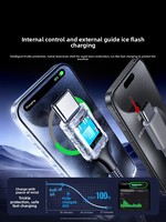Cable de Carga Rápida PD de 60W USB-C a USB-C con Trenzado Metálico para iPhone 15 Pro Max/iPad/Tablet/Notebook CarPlay