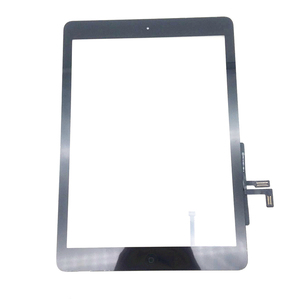 Per <span class=keywords><strong>iPad</strong></span> <span class=keywords><strong>Air</strong></span> 1 A1474 di Tocco Digitale Dello Schermo di Vetro di Ricambio con Chip IC e Tasto Home - Product Image 1