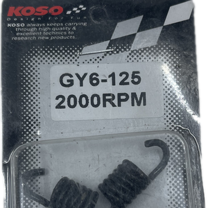 Resorte de embrague de alto rendimiento para Gy6 125cc 2000RPM para sistemas de carrocería de motocicleta - Product Image 1