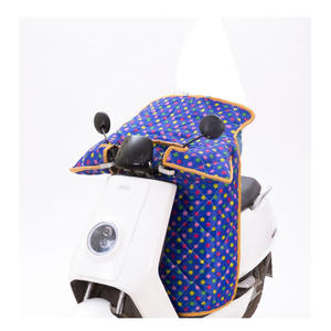 Housse de pare-brise pour véhicule électrique, imperméable, doublée de polaire, épaisse, pour moto et vélo électrique, utilisation automne-hiver - Product Image 3