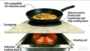 Estufa <span class=keywords><strong>de</strong></span> <span class=keywords><strong>inducción</strong></span> oculta Invisible integrada en rebaño magnético bajo estufa <span class=keywords><strong>de</strong></span> cerámica <span class=keywords><strong>de</strong></span> granito estufa <span class=keywords><strong>de</strong></span> <span class=keywords><strong>inducción</strong></span> comercial - Product Image 6