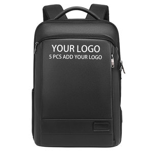 Sac à dos professionnel pour ordinateur portable avec logo personnalisé, faible MOQ, antivol, chargement USB, étanche, pour hommes, idéal pour les voyages d'affaires et l'école - Product Image 1