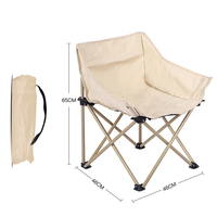 Chaise de camping pliable portable en gros pour l'extérieur, la pêche, le jardin et les pique-niques