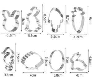 <span class=keywords><strong>Molde</strong></span> <span class=keywords><strong>para</strong></span> galletas del Día <span class=keywords><strong>de</strong></span> la madre, juego <span class=keywords><strong>de</strong></span> moldes <span class=keywords><strong>para</strong></span> galletas <span class=keywords><strong>de</strong></span> acero inoxidable con huevos <span class=keywords><strong>de</strong></span> conejito <span class=keywords><strong>de</strong></span> <span class=keywords><strong>Pascua</strong></span> y zanahorias <span class=keywords><strong>para</strong></span> hacer pasteles DIY, galletas y dulces - Product Image 6
