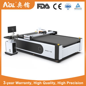 Máquina de Corte Oscilante Vibratoria CNC de Alta <span class=keywords><strong>Velocidad</strong></span> AOL-1625 para Cuero y Piel Sintética, Alta Precisión, 50MM de Grosor, 0.1MM - Product Image 3