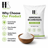 Bicarbonate d'ammonium de qualité alimentaire en gros 99% pour les fabricants de biscuits - Fournisseur d'ingrédients de boulangerie
