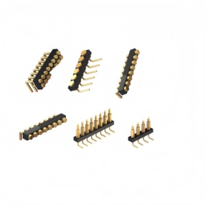 Độ chính xác thành phần điện tử POGO pin kết nối bền cho các ứng dụng PCB mùa xuân POGO Pin mạ vàng mùa xuân-nạp POGO Pin - Product Image 5