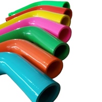 Tuyaux en silicone personnalisés pour radiateur turbo automobile, renfort tressé, coudes à 45, 90, 135, 180 degrés
