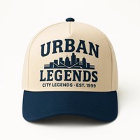 Gorras de Lona de Algodón de Alta Calidad con Estampado de Logotipo, 6 Paneles, Estilo Deportivo Vintage
