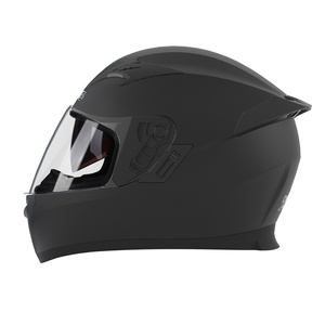 Caschi da <span class=keywords><strong>moto</strong></span> da <span class=keywords><strong>uomo</strong></span> a doppio specchio da quattro stagioni da donna ABS Full caschi chiusura a sgancio rapido schiuma nuova condizione - Product Image 4