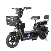 Vélo Électrique Urbain 48V 150kg à Moteur Arrière Brushless 250W, Batterie Plomb-Acide, Écran LED et Capteur – Prix Usine Chine