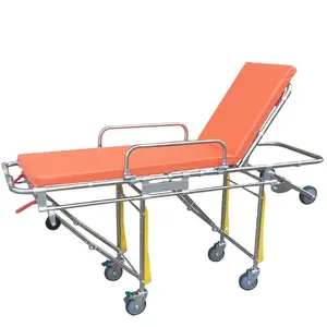 BDST204 ambulanza usata dimensioni dell'attrezzatura ospedaliera in vendita barella di emergenza pieghevole per pazienti medici di pronto soccorso
