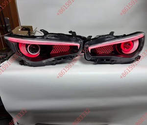 For Infiniti Q50 <strong>LED</strong> <strong>Headlights</strong> Modified with RGB Honeycomb Mesh <strong>Headlights</strong> - Product Image 2