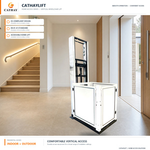 Elevador de Escaleras Inclinado para Sillas de Ruedas, para Escaleras Curvas o Rectas, Interior y Exterior, con Certificación CE e IOS - Product Image 2