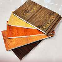 Panneaux sandwich en mousse EPS personnalisés 16/20 mm, panneaux muraux extérieurs en polyuréthane décoratifs en métal sculpté pour hôtel