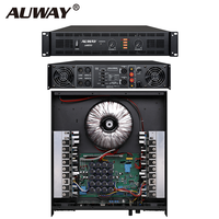 Système de sonorisation avec amplificateur DSP classe H 2 canaux 4/8 ohms LA800 avec sortie 2x800W/2x1200W