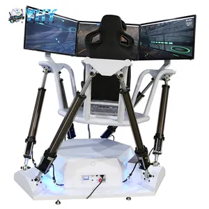 Lái Xe trường học 9D F1 thực tế ảo 6 doof ghế điều chỉnh chuyển động đi xe <span class=keywords><strong>3D</strong></span> lái xe đua xe mô phỏng - Product Image 1