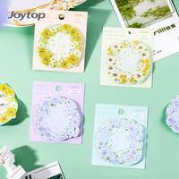 Joytop Blocs-notes colorés imperméables à feuilles mobiles pour le bureau et l'école, en papier artistique de haute qualité, écologiques, fournitures scolaires