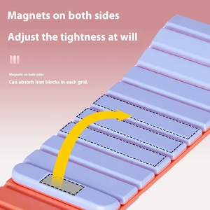 Custom High Quality Magnetic Ankle <b>Weight</b> Manufacturers Wearable Ankle <b>Weights</b> Waterproof Silicone Ankle <b>Weight</b> - Product Image 5
