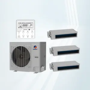 格力U-match天花板安装空调商用家用中央空调VRF暖通空调系统，带风机盘管单元