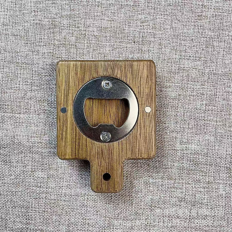 8 carrés en bois d'acacia