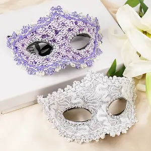 Carnaval Prom Ball Cosplay Venetian Mardi Gras Maskerade Uitgebreide Veren Masker Feest Masker Voor Feest