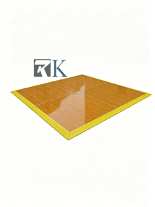 Wholesale Dance Floor with wooden <b>Platform</b> Dance Floor and Aluminum Edges - Product Image 2