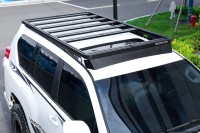 Nouvelle tendance 4X4 Ofroad accessoires voiture support supérieur charge lourde barres de toit en aluminium pour Toyota Prado LC 150