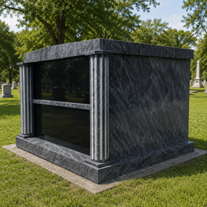 Stèles funéraires floraux personnalisés, artisanaux, traditionnels américains, monuments commémoratifs pour cimetière - Product Image 5