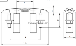 Grillete <span class=keywords><strong>de</strong></span> <span class=keywords><strong>Amarre</strong></span> Marino Anticorrosión con Fijación Reforzada <span class=keywords><strong>y</strong></span> Configuración sin Herramientas para la Fijación <span class=keywords><strong>de</strong></span> Carga en Embarcaciones - Product Image 2