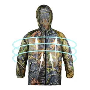 Cooling Worker-Jacke im Camouflage-Stil mit klimatisierten 3-Gang-Lüftern, schnelle Kühlung für Sommer arbeiten im Freien