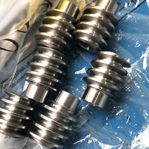 Độ chính xác cao <span class=keywords><strong>CNC</strong></span> gia công nhỏ Worm Drive bánh vít trục bánh xe thiết lập involute răng hồ sơ hobbed bởi nhà máy Trung Quốc - Product Image 5