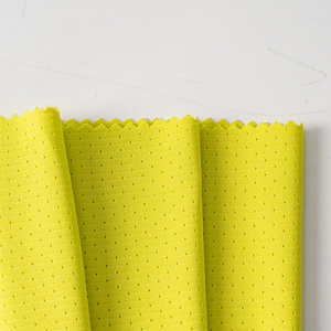 Bán Buôn Tùy Chỉnh 90% Polyester 10% Spandex Đàn Hồi Thể Thao Nhanh Chóng Làm Khô <span class=keywords><strong>Jacquard</strong></span> Lưới Vải Cho Thể Thao - Product Image 2