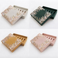 Emballage de luxe en boîte rigide, boîte d'emballage de parfum avec logo, boîte en papier personnalisée imprimée, vente en gros