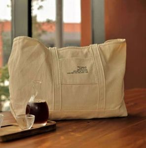 Multi Pocket Ladies Handbag Keychain Tote 2023 Aesthetic High Quality Canvas for Women Personalizado - Product Image 3