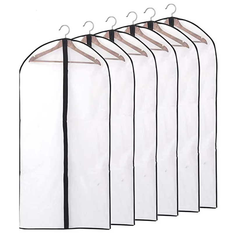 Custom Hanging Transparent Peva Clothing Garment