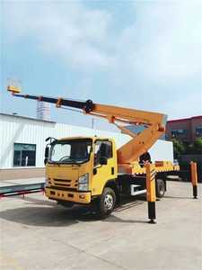 Camión con Plataforma de Trabajo Aérea, Elevador Hidráulico de 24m con Canasta Aislada - Product Image 4