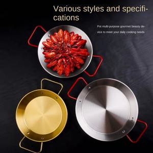 Sartén antiadherente de acero inoxidable para cocinar, la <span class=keywords><strong>mejor</strong></span> sartén para huevos fritos, sartén de doble cara con acero inoxidable - Product Image 4