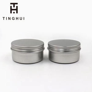 ตัวอย่างฟรี กระป๋องโลหะทรงกลมขนาด 150 มล. สำหรับบรรจุลิปบาล์ม 100 มล. กระป๋องอะลูมิเนียมเปล่าแบบกำหนดเองสำหรับเครื่องสำอาง - Product Image 5