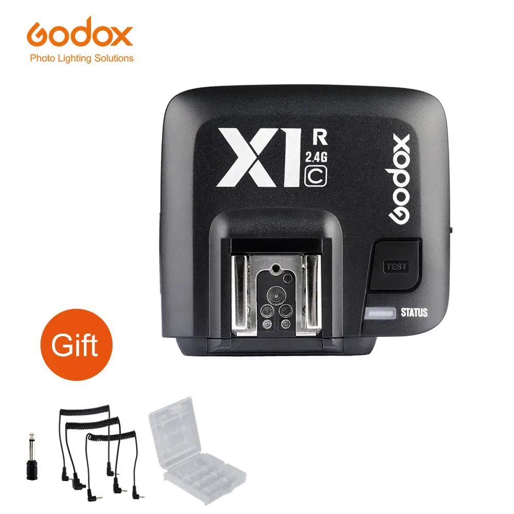 Godox X1C X1R-C TTL 2.4G Wireless Receiver Untuk Canon Kamera Seri 1000D 600D 700D 650D 100D 550D 500D 450D 400D 350D 300D