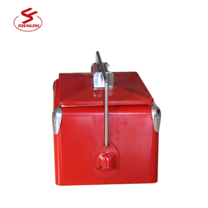 Bán Hàng Nóng 7L Retro Kim Loại Cooler Box Bia Mát - Product Image 5