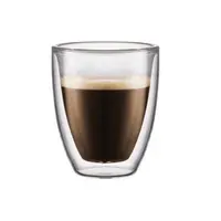 Termico di vetro A Doppia Parete di vetro di Caffè Espresso Cappuccino Latte di vetro
