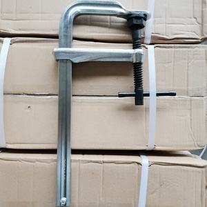 Kwb Screw Clamp With Wooden Handle 120 X 500 - Clamping Width 500 Mm, Clamping Depth 120 Mm - Sturdy Metal Rail And Clamping Jaws Made Of Die-cast Zinc