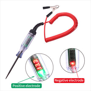 Auto Digital Pen Batterie <span class=keywords><strong>tester</strong></span> 6V/12V/24V OBD2 Universal Circuit <span class=keywords><strong>Tester</strong></span> mit verlängertem Feder draht für LKW-Schaltkreise - Product Image 3