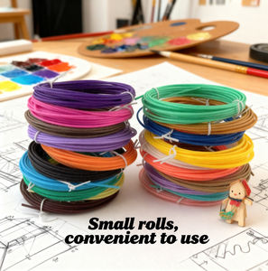 خيوط بلاستيكية ملونة من UOULYN ABS بسمك 1.75 مم، 5 أمتار × 20 قطعة، لإعادة تعبئة أقلام الطباعة ثلاثية الأبعاد للأطفال - Product Image 6