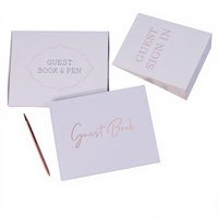 Carnets de notes A5 en PU à couverture rigide blanche, personnalisables en gros, pour la planification de mariages, organiseurs, coffrets cadeaux