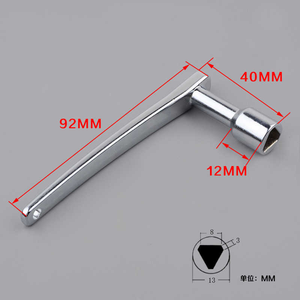 Accessoires de clé triangulaire universelle de haute qualité pour ascenseurs, adaptés aux ascenseurs domestiques et d'hôtel/appartement. - Product Image 3